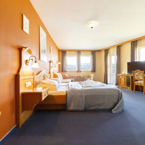 Panorama 1-Zimmer-Apartment für 4 Personen mit Terasse