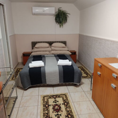 Standard Apartman s manželskou postelí s 1 ložnicí s výhledem do zahrady (s možností přistýlky)