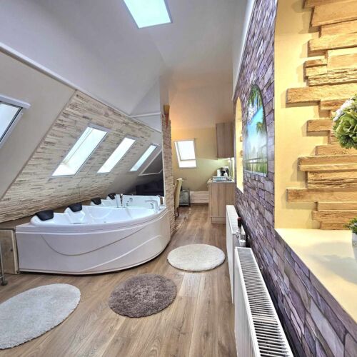 Suita deluxe romantică cu 1 camera pentru 2 pers.