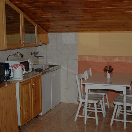 Apartament cu terasă a cu 1 camera pentru 2 pers. (se poate solicita pat suplimentar)