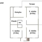Upstairs 3-Room Family Apartment for 11 Persons