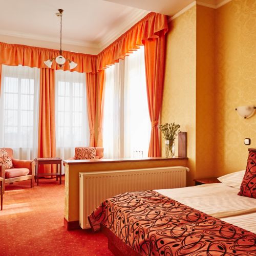 Rezydencja pokój 4-osobowy z 2 pomieszczeniami sypialnianymi (możliwa dostawka)