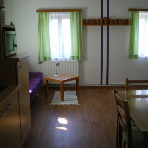 1-Zimmer-Apartment für 2 Personen mit Badezimmer und Eigener Küche (Zusatzbett möglich)