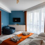Executive Suita s balkónem s manželskou postelí s 1 ložnicí (s možností přistýlky)