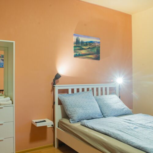 Apartament 4-osobowy z łazienką z własną kuchnią z 1 pomieszczeniem sypialnianym