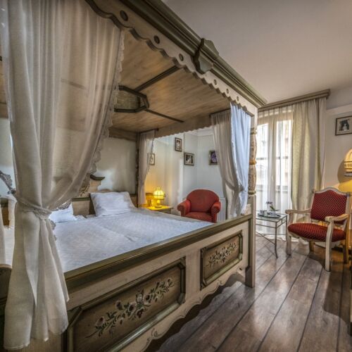 Romantik  Pokoj s manželskou postelí