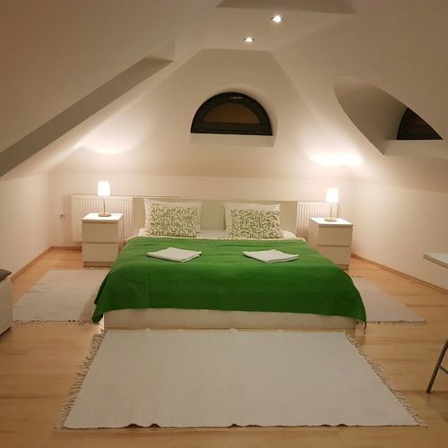Castle View Mansard 1-Room Apartment for 4 Persons