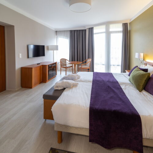 Superior Suita s balkónem pro 2 os. s 1 ložnicí (s možností přistýlky)