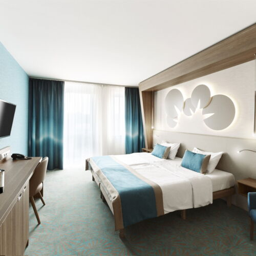 Superior Park View Twin Room