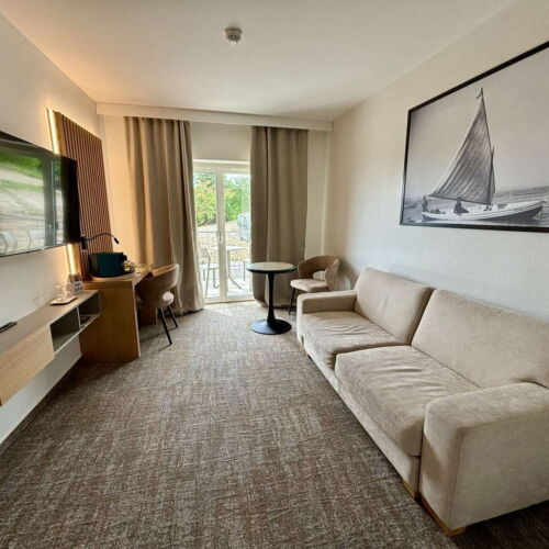 Suita deluxe cu duș cu 2 camere pentru 4 pers.