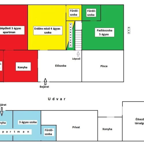 Economy Family 5 Person Room