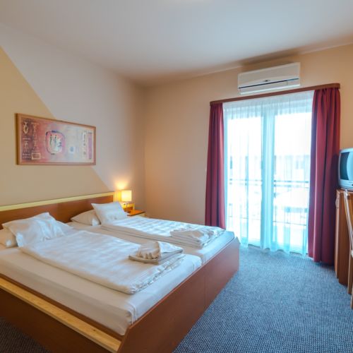 Upstairs Balcony Double Room