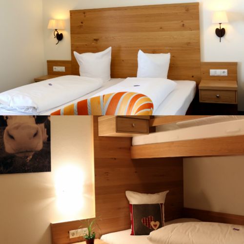 Suita classic cu balcon cu 2 camere pentru 4 pers.