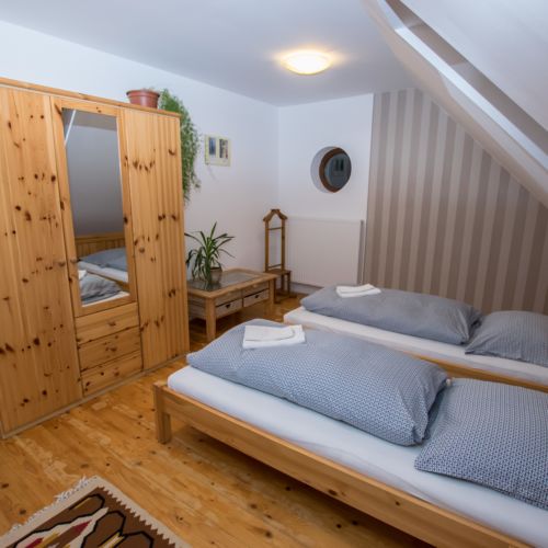 Forest View Mansard 2-Room Apartment for 4 Persons (extra bed available)
