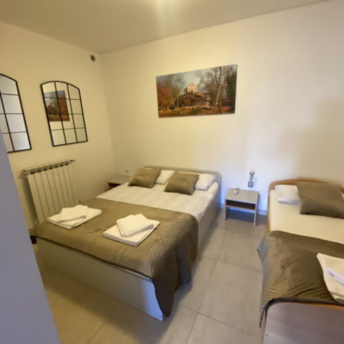Apartament 3-osobowy Bpr Studio z 1 pomieszczeniem sypialnianym (możliwa dostawka)