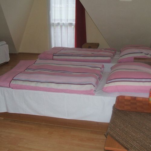 Pokój 3-osobowy z widokiem na las z widokiem na ogród