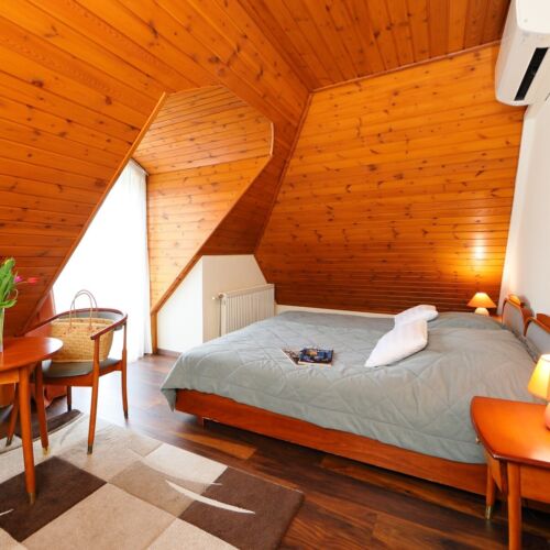 Mansard Balcony Double Room