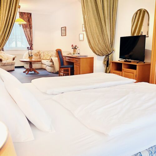 Rezydencja pokój 4-osobowy Business Superior z 1 pomieszczeniem sypialnianym (możliwa dostawka)