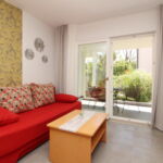Garden View 1-Room Apartment for 2 Persons with Terrace (extra beds available)
