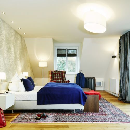 Suita deluxe cu 1 camera pentru 2 pers. (se poate solicita pat suplimentar)