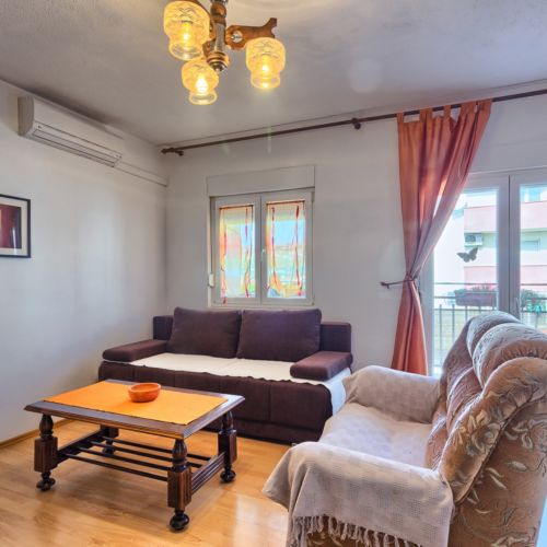 Djelomičan pogled na more apartman za 4 osoba(e) sa 2 spavaće(om) sobe(om)