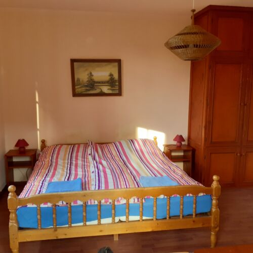 Camera dubla cu balcon cu vedere spre grădină