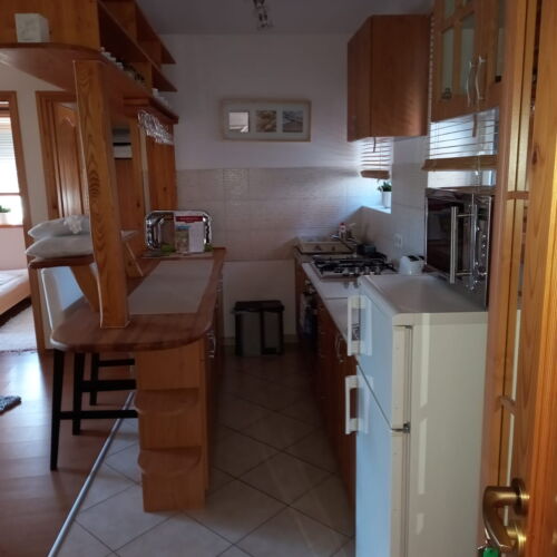 Upstairs 2-Room Apartment for 4 Persons with Terrace