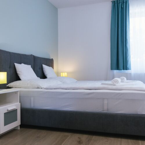 Apartman se sprchou s vlastní kuchyní pro 2 os. s 1 ložnicí