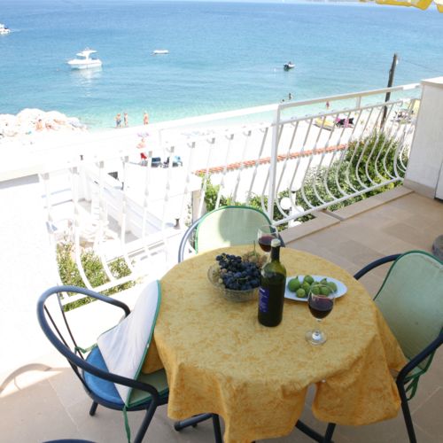 Deluxe Sea View 2-Room Apartment for 4 Persons