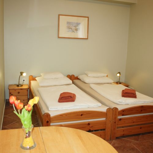 Apartament 2-osobowy na parterze Studio z 1 pomieszczeniem sypialnianym