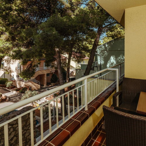 Junior Apartman pro 4 os. se 2 ložnicemi s výhledem na park