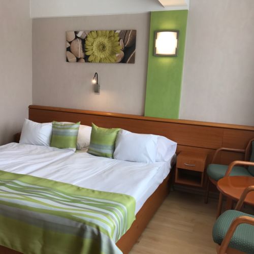 Pokój 2-osobowy z balkonem z widokiem na ogród