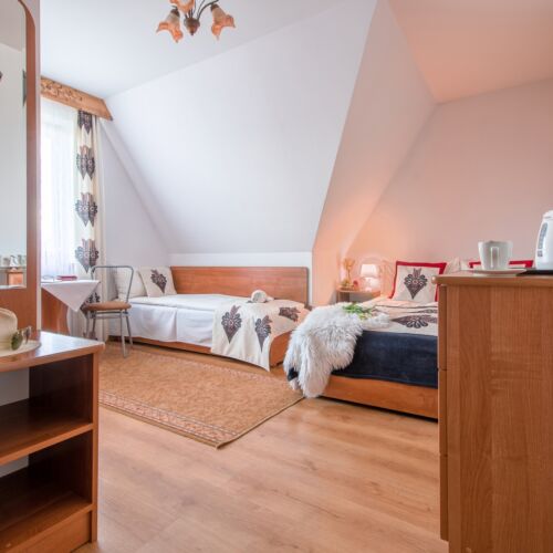 Pokój 3-osobowy z łazienką z panoramą