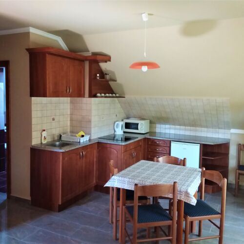 Apartman pro 5 os. se 2 ložnicemi s výhledem na les v podkroví