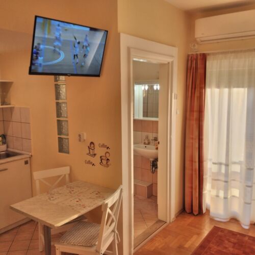 Apartament 2-osobowy Studio z klimatyzacją z 1 pomieszczeniem sypialnianym