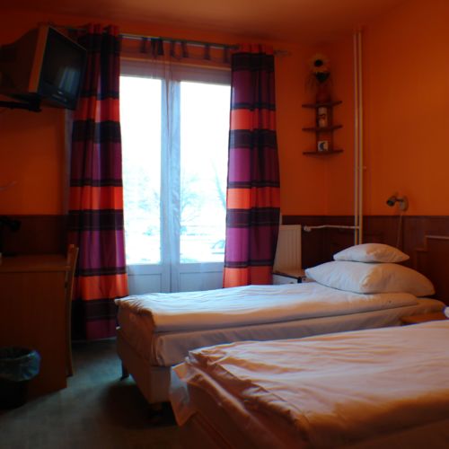 Dreibettzimmer Obergeschoss mit Klimaanlage