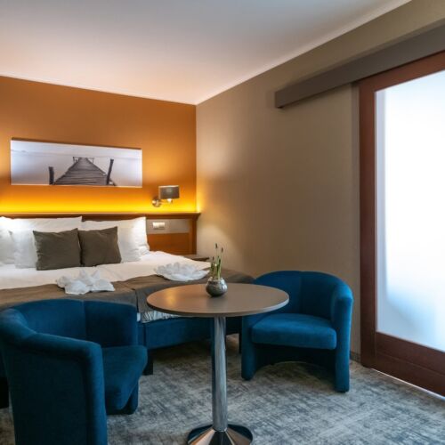 Family Apartman s balkónem pro 2 os. s 1 ložnicí (s možností přistýlky)