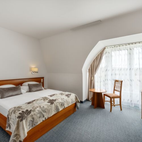 Camera twin standard la etaj (se poate solicita pat suplimentar)