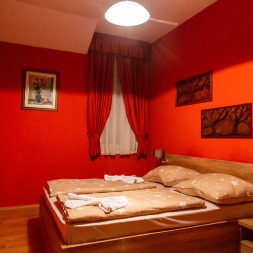 Pokój 2-osobowy na parterze z widokiem na miasto