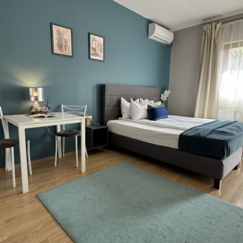 Camera dubla studio art (se poate solicita pat suplimentar)