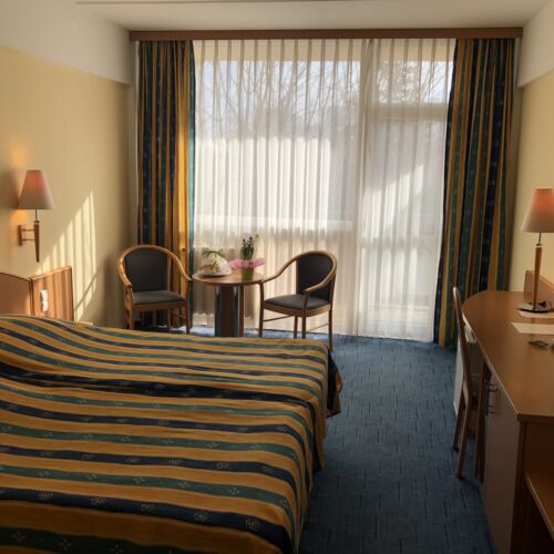 Camera twin standard cu balcon