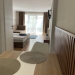 Teraszos légkondicionált 4 fős apartman 1 hálótérrel (pótágyazható)