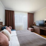 Deluxe 2-Zimmer-Apartment für 4 Personen mit Balkon (Zusatzbett möglich)