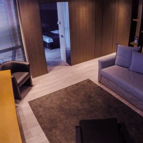 Superior Apartman s balkónem s manželskou postelí s 1 ložnicí