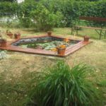 Ferienhaus mit Terasse und Aussicht auf den Garten (Zusatzbett möglich)
