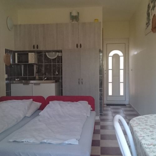 Apartament studio cu baie cu 1 camera pentru 2 pers. (se poate solicita pat suplimentar)