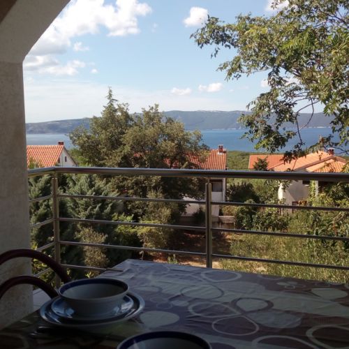 Apartament 4-osobowy Gold z widokiem na morze z 2 pomieszczeniami sypialnianymi