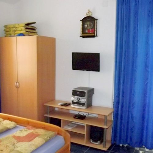 Studio Apartman s terasou s manželskou postelí s 1 ložnicí