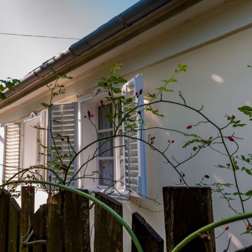 Casa rustică întreaga unitate cu vedere spre grădină pentru 4 pers. (se inchirieaza doar integral)