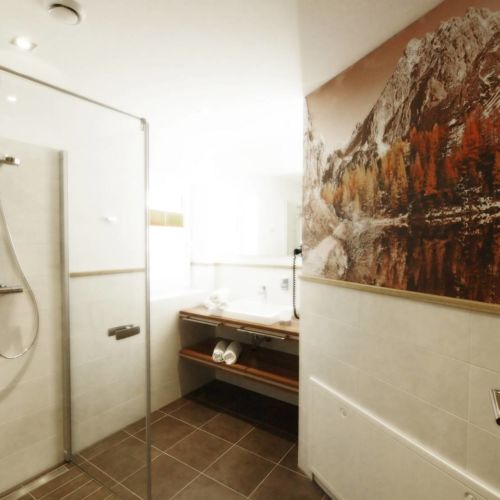 Junior 2-Zimmer-Apartment für 5 Personen mit Aussicht auf die Berge